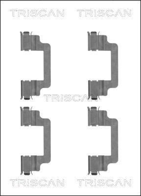 Kit acessórios de pastilhas de travão Triscan A/S ref. 8105 101659