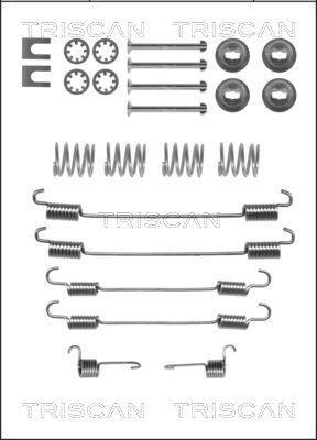 Kit d'accessoires pour mâchoire de frein à tambour Triscan A/S ref. 8105 102578