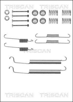Kit d'accessoires pour mâchoire de frein à tambour Triscan A/S ref. 8105 102581