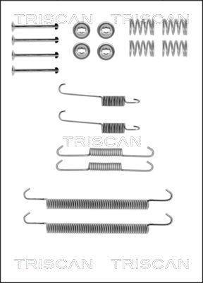 Kit d'accessoires pour mâchoire de frein à tambour Triscan A/S ref. 8105 102582