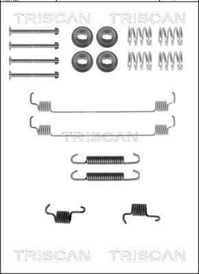 Kit d'accessoires pour mâchoire de frein à tambour Triscan A/S ref. 8105 102587