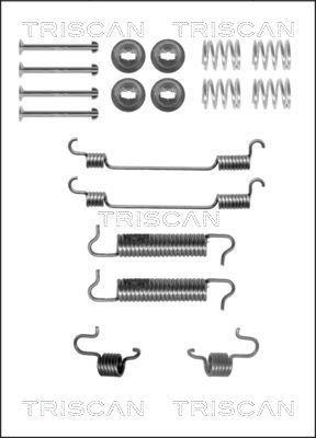 Kit d'accessoires pour mâchoire de frein à tambour Triscan A/S ref. 8105 102588