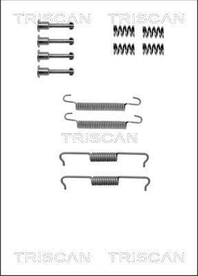 Kit d'accessoires pour mâchoire de frein à tambour Triscan A/S ref. 8105 102602