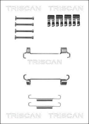 Kit d'accessoires pour mâchoire de frein à tambour Triscan A/S ref. 8105 102603