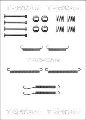 Kit d'accessoires pour mâchoire de frein à tambour Triscan A/S ref. 8105 102608