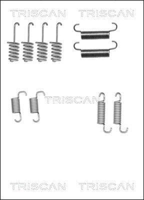 Kit acessórios tambor de comando de travão Triscan A/S ref. 8105 102616