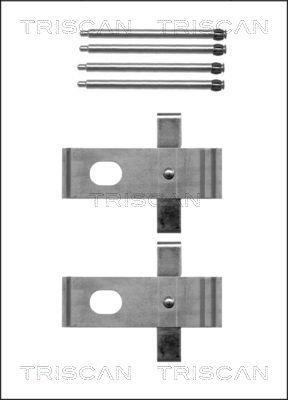 Kit acessórios de pastilhas de travão Triscan A/S ref. 8105 111616