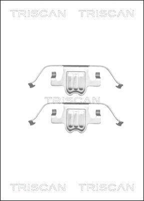 Kit acessórios de pastilhas de travão Triscan A/S ref. 8105 111618