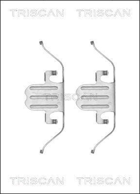 Kit d'accessoires pour plaquette de frein à disque Triscan A/S ref. 8105 111620