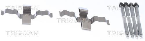 Kit acessórios de pastilhas de travão Triscan A/S ref. 8105 111631
