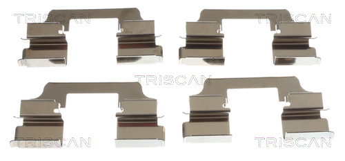 Kit acessórios de pastilhas de travão Triscan A/S ref. 8105 111643
