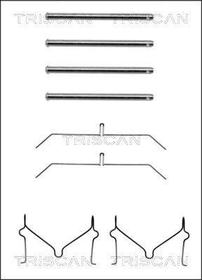 Kit acessórios de pastilhas de travão Triscan A/S ref. 8105 131598