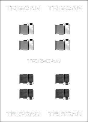 Kit acessórios de pastilhas de travão Triscan A/S ref. 8105 131620