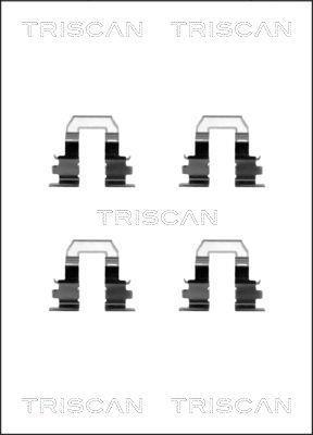 Kit acessórios de pastilhas de travão Triscan A/S ref. 8105 131628