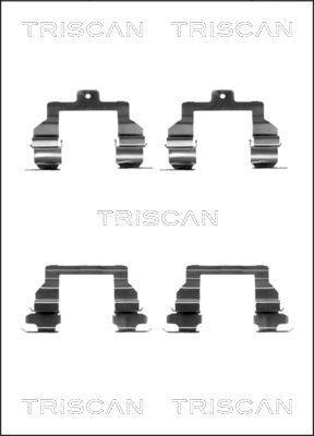 Kit acessórios de pastilhas de travão Triscan A/S ref. 8105 131632