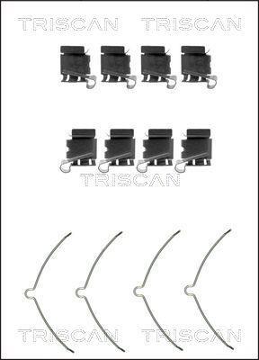 Kit acessórios de pastilhas de travão Triscan A/S ref. 8105 131635