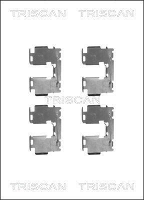 Kit acessórios de pastilhas de travão Triscan A/S ref. 8105 131644