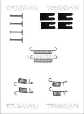 Kit d'accessoires pour mâchoire de frein à tambour Triscan A/S ref. 8105 132591