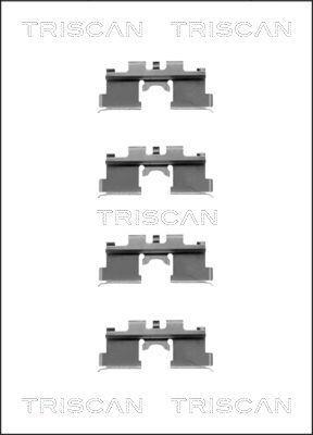 Kit acessórios de pastilhas de travão Triscan A/S ref. 8105 141511