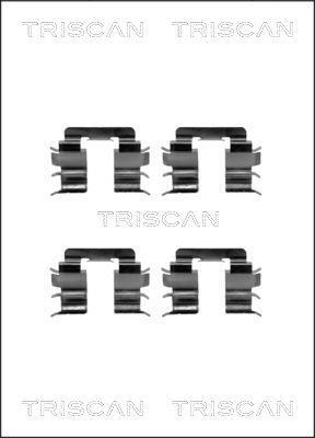 Kit acessórios de pastilhas de travão Triscan A/S ref. 8105 141587
