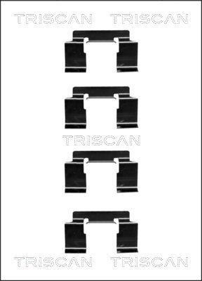 Kit acessórios de pastilhas de travão Triscan A/S ref. 8105 141593