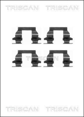 Kit d'accessoires pour plaquette de frein à disque Triscan A/S ref. 8105 141595