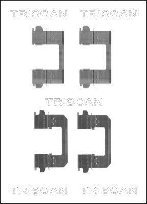 Kit acessórios de pastilhas de travão Triscan A/S ref. 8105 141601