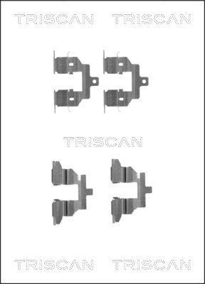 Kit acessórios de pastilhas de travão Triscan A/S ref. 8105 141602
