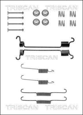 Kit d'accessoires pour mâchoire de frein à tambour Triscan A/S ref. 8105 142561