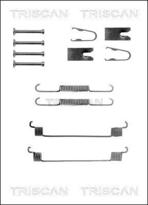 Kit d'accessoires pour mâchoire de frein à tambour Triscan A/S ref. 8105 152557