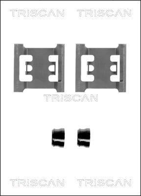 Kit acessórios de pastilhas de travão Triscan A/S ref. 8105 161611