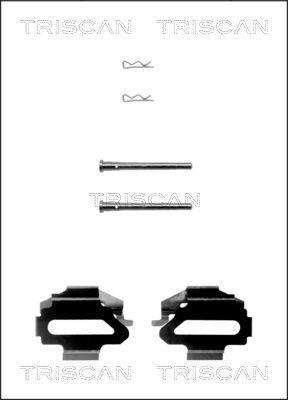 Kit acessórios de pastilhas de travão Triscan A/S ref. 8105 161613