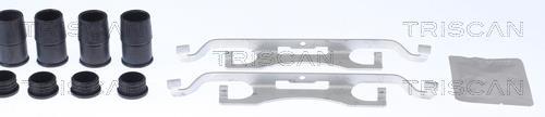 Kit d'accessoires pour plaquette de frein à disque Triscan A/S ref. 8105 161622