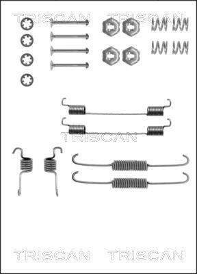 Kit d'accessoires pour mâchoire de frein à tambour Triscan A/S ref. 8105 162542