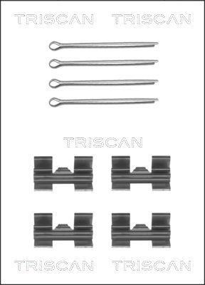 Kit acessórios de pastilhas de travão Triscan A/S ref. 8105 171001