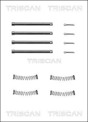 Kit acessórios de pastilhas de travão Triscan A/S ref. 8105 171004
