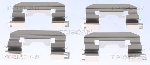 Kit acessórios de pastilhas de travão Triscan A/S ref. 8105 181017