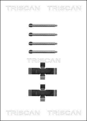 Kit acessórios de pastilhas de travão Triscan A/S ref. 8105 231197