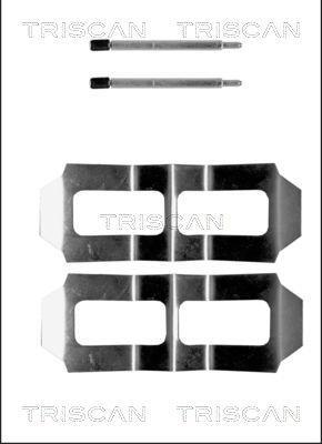 Kit acessórios de pastilhas de travão Triscan A/S ref. 8105 231367