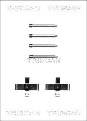 Kit acessórios de pastilhas de travão Triscan A/S ref. 8105 231581