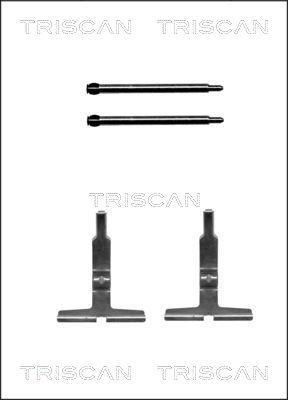 Kit d'accessoires pour plaquette de frein à disque Triscan A/S 8105 231591
