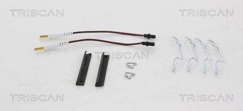 Kit acessórios de pastilhas de travão Triscan A/S ref. 8105 231603