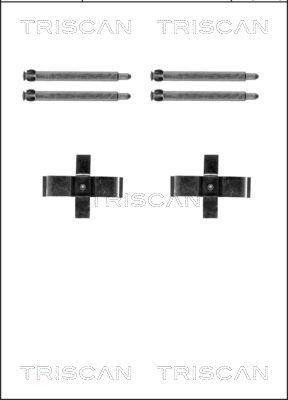 Kit d'accessoires pour plaquette de frein à disque Triscan A/S ref. 8105 231604