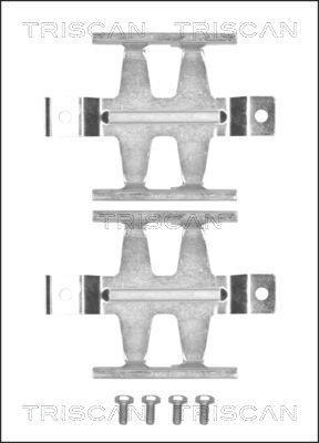 Kit d'accessoires pour plaquette de frein à disque Triscan A/S ref. 8105 231606