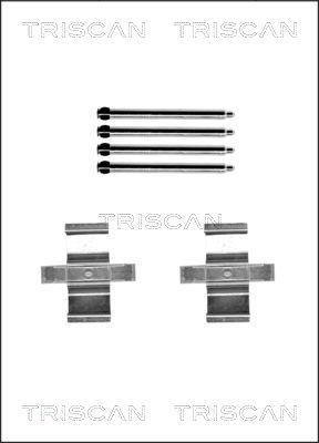 Kit acessórios de pastilhas de travão Triscan A/S ref. 8105 231607