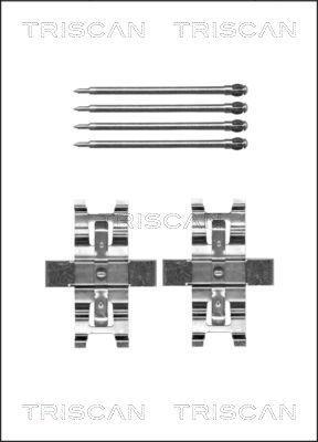 Kit acessórios de pastilhas de travão Triscan A/S ref. 8105 231614