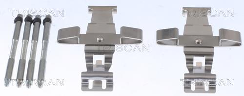 Kit acessórios de pastilhas de travão Triscan A/S ref. 8105 231617