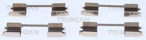 Kit acessórios de pastilhas de travão Triscan A/S ref. 8105 231622