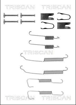 Kit d'accessoires pour mâchoire de frein à tambour Triscan A/S ref. 8105 232559
