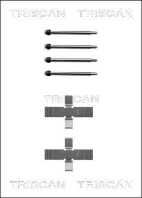 Kit acessórios de pastilhas de travão Triscan A/S ref. 8105 241233